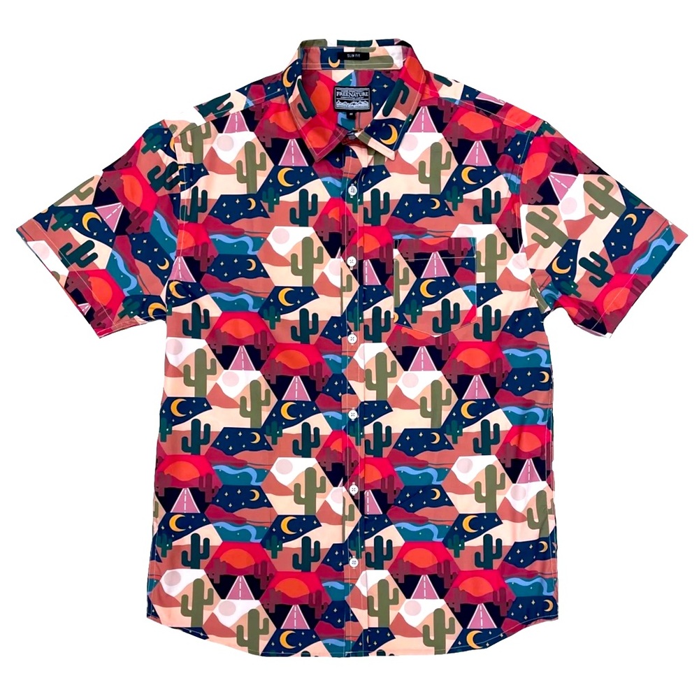 Desert Night SS Buttondown size XL